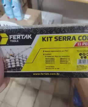 🛠️ Jogo Serra Copo para Madeira – Diversos Kits Disponíveis